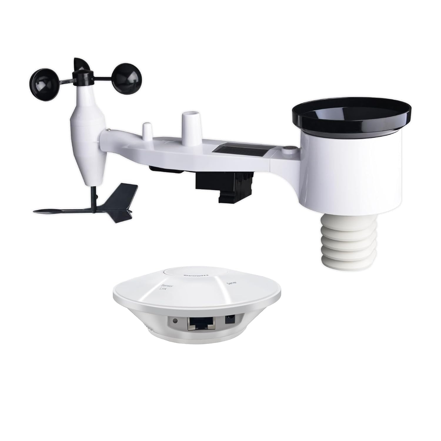 ECOWITT GW2002 Weather Station Kit, Includes GW2000 Wi-Fi Hub and WS69 Outdoor Sensor Array, 433 Mhz