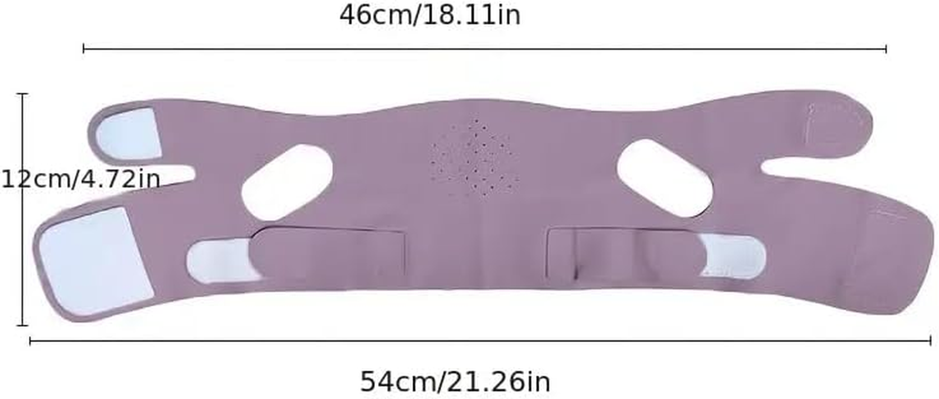 1Pc V Line Face Slimming Bandage,Reusable Double Chin Reducer,Face Lift Tape,Face Slimming Strap Face Slimmer Shaper for Women,Breathable Comfortable V Line Lifting Mask,One Fits All image number 4