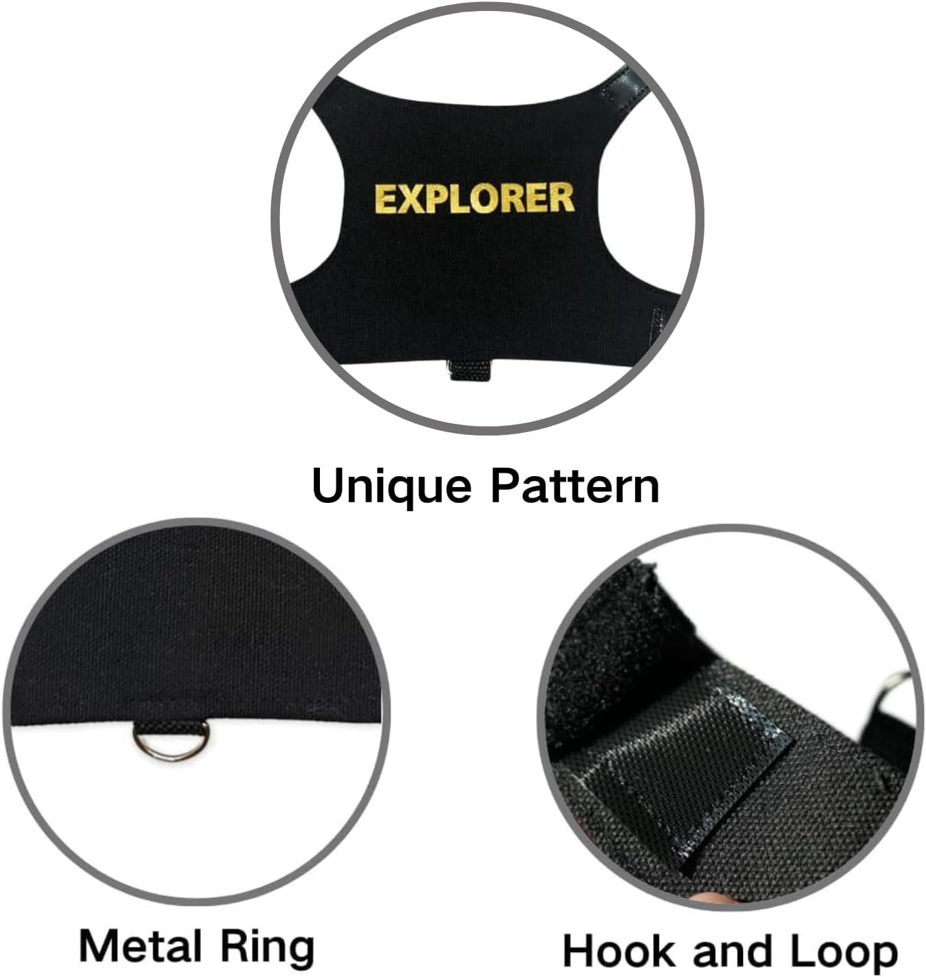 Bearded Dragon Harness and Leash Set - Adjustable Lizard Traction Rope Escape Proof Outdoor Walking Training Leash Reptile Explorer Costume Accessories for Bearded Dragon Lizard Small Pets image number 2