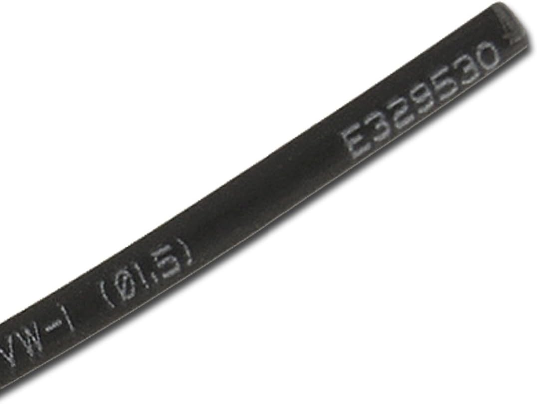 Aexit 1.5Mm (Electrical Equipment) Black Heat Shrinkable Tube Shrink Tubing (84Ry680Qf119) Meters