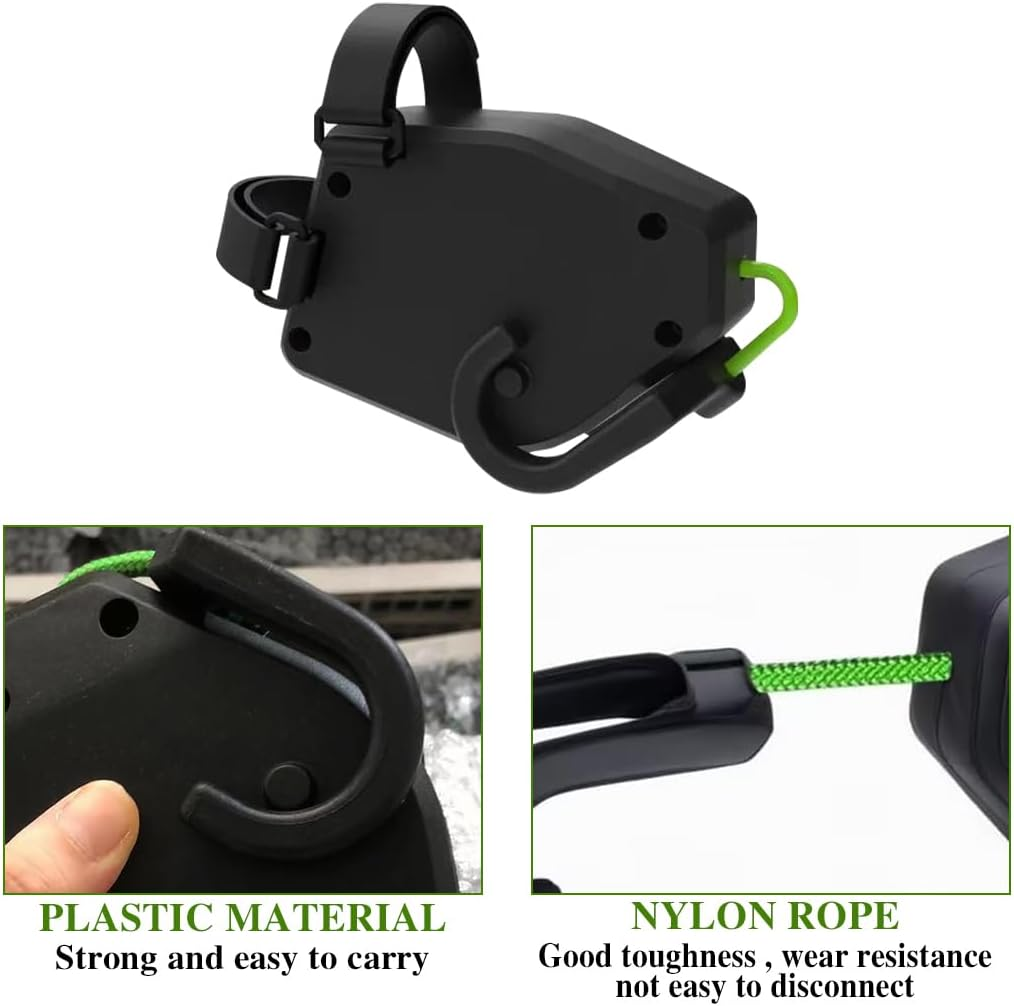 Retractable Bicycle Tow Rope, Portable Bike Towing Bungee Cord Adults Children Bicycle Tow Rope Universal Cycling Tool Kids Bike Accessories image number 1