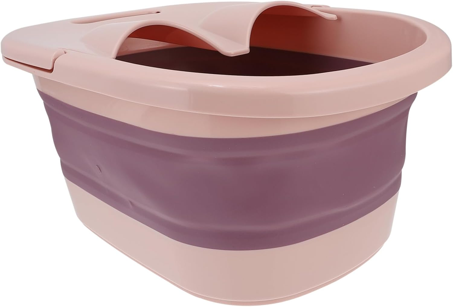 Beatifufu 1Pc Foot Soak Basin Portable Foot Massage Tub for Home Use Temperature Lock Baffle for Relaxation and Fatigue Relief