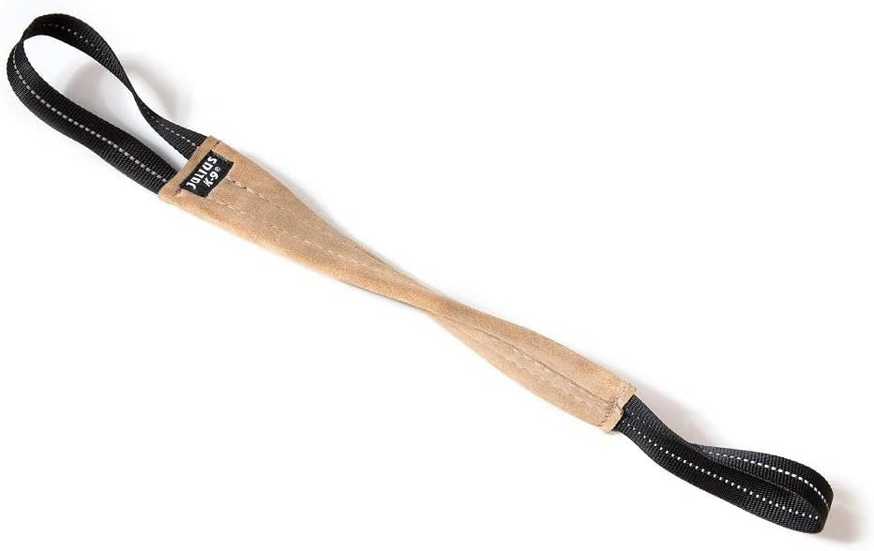 Julius-K9 185LE-30 Flat Leather Tug with Two Handle, 11.81 In image number 6