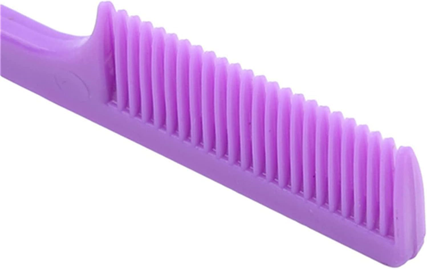 Hair Edge Brush Double-Sided Control 2-In-1 Edge Control and Hairbrush Comb Combination Pack for at Home and on the Move, Dark Purple Durable Processing image number 2