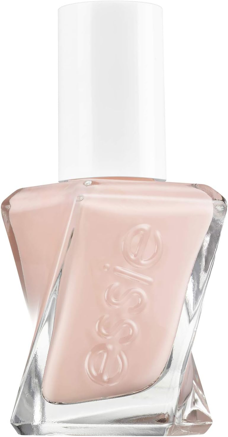Essie Gel Couture Top Coat, Sheer Gel-Like Finish, No UV Lamp Required, 13.5 Ml