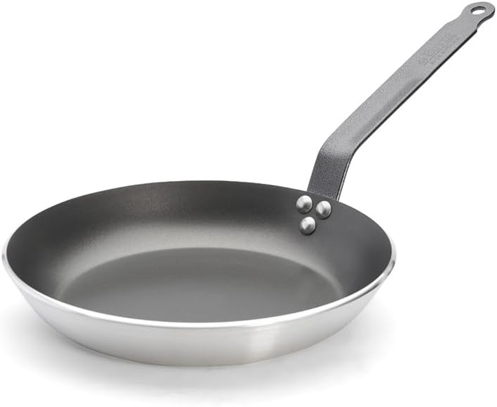 De Buyer 'Lyonnaise' Skillet Non-Stick round Chocolate Diam&egrave;tre 28 image number 3