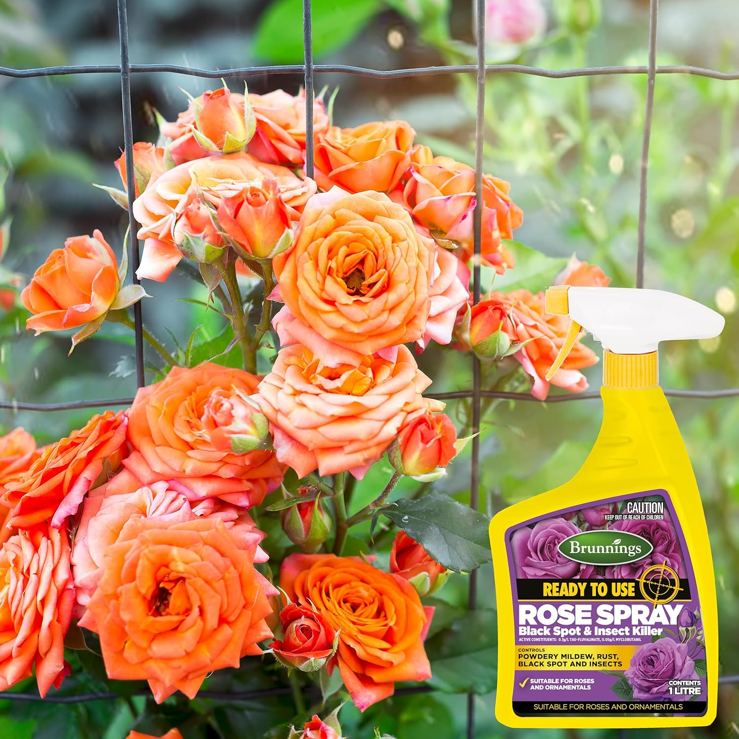 Brunnings White Oil Ready to Use Insecticide Spray 1 Litre image number 2