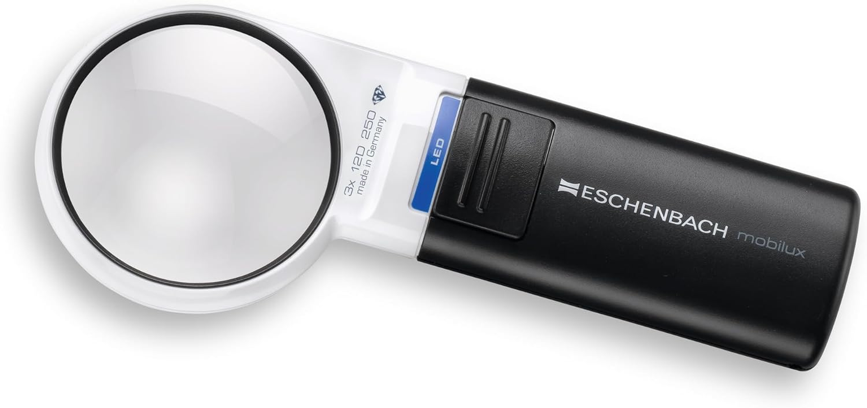 ESCHENBACH 1511-2 LED Wide Light Loupe, 3 Times, 2.4 Inches (60 Mm) Diameter - 60Mm&phi;, Single Item, 6X image number 6