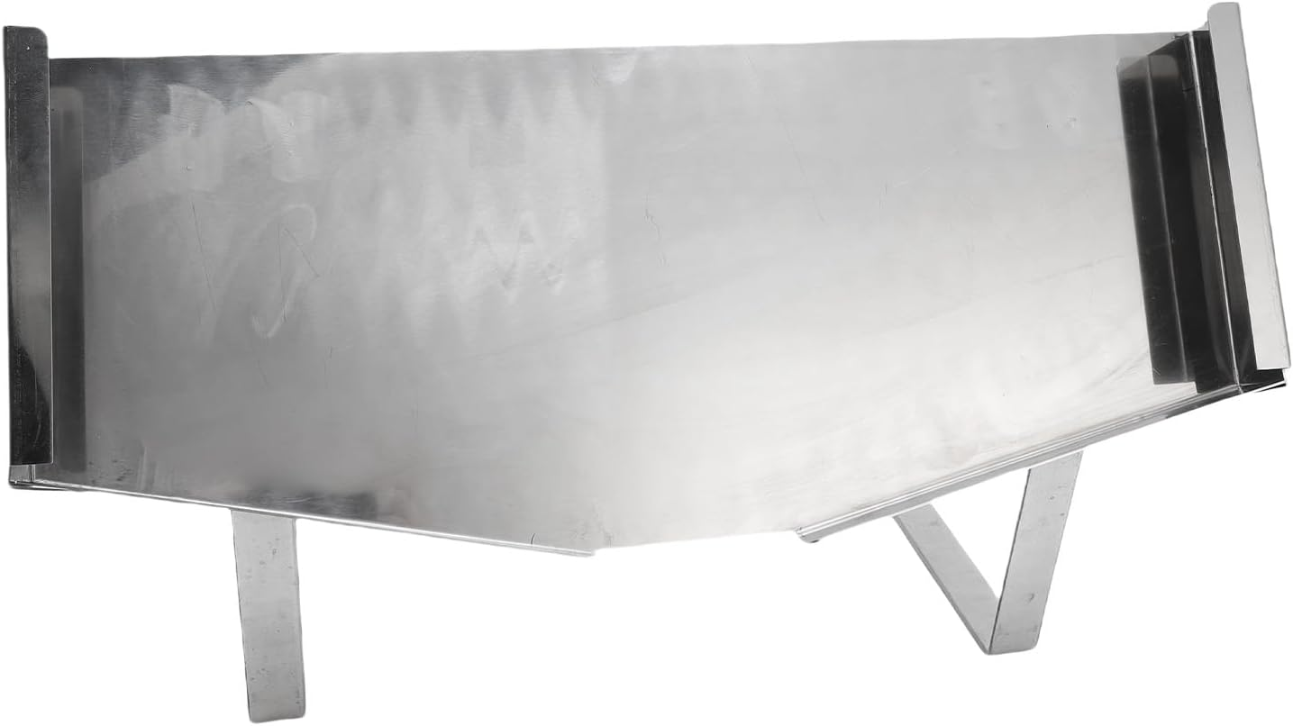 Honeycomb Frame Display Stand Comb Honey Display Stand Stainless Steel Honey Uncapping Holder for Beekeeping Restaurants Bakeries image number 1