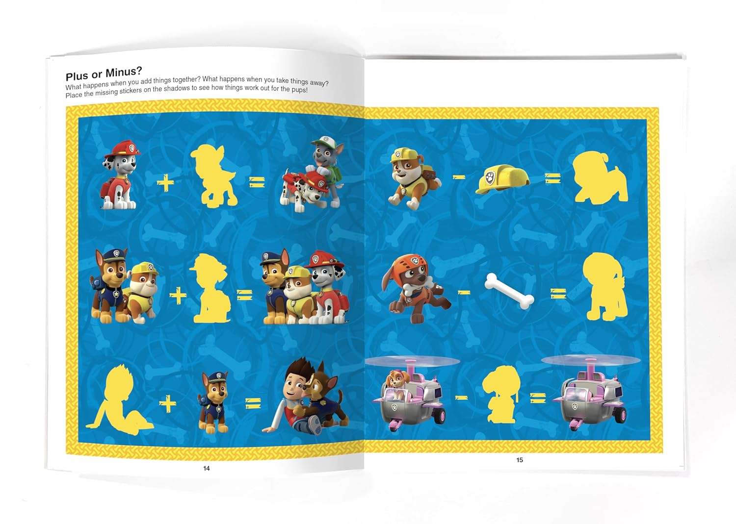 Paw Patrol Nick Sticker Book Treasury - Activity Books for Kids, 350 Reusable Stickers, 96 Pages of Fun image number 1