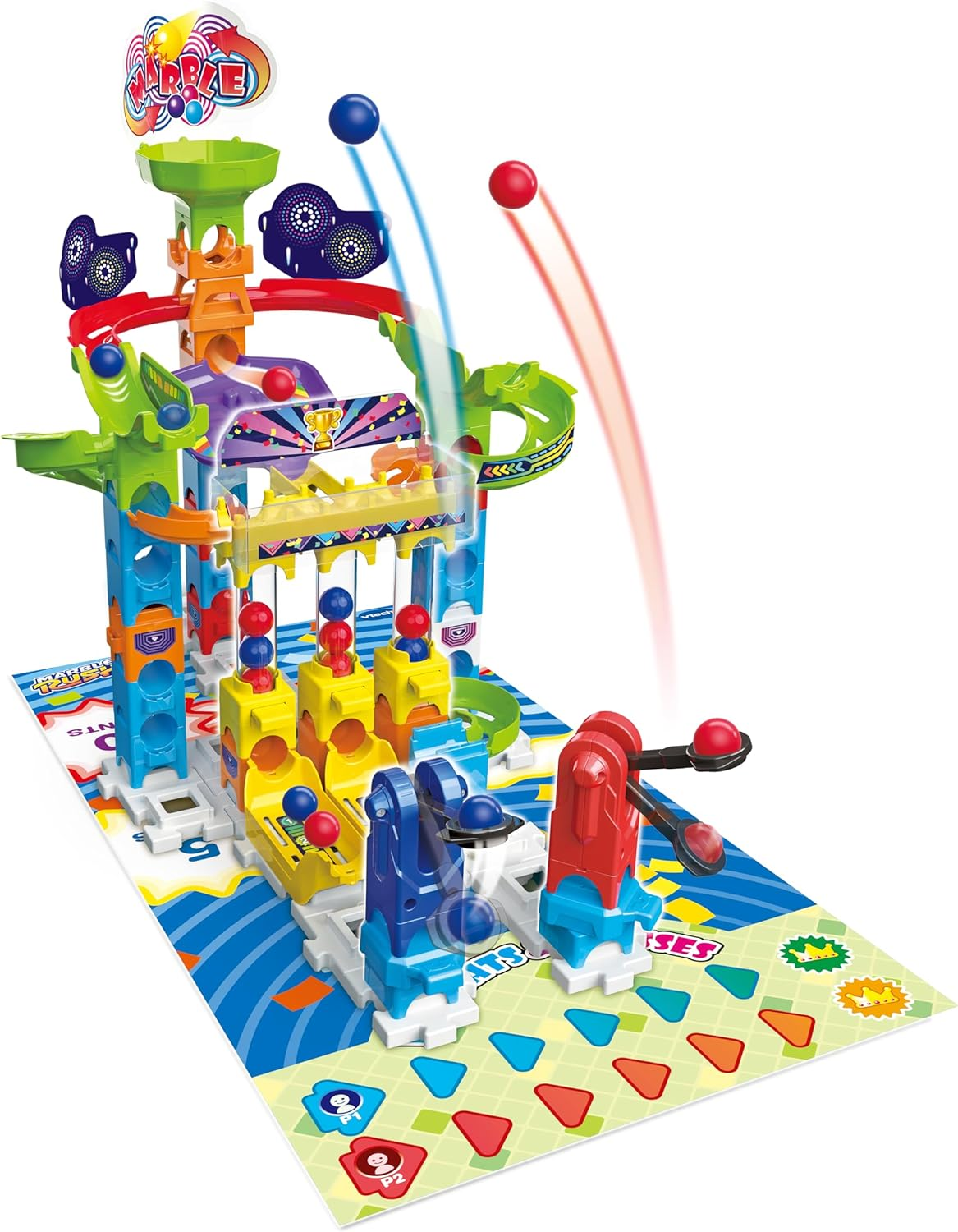 Vtech Marble Rush Game Zone - Construction Toy Set - 571803 - Multicolour image number 2