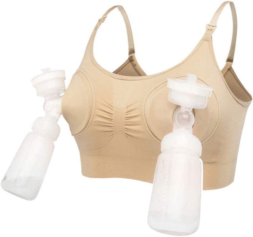 Baronhong Breast-Pumps Holding Nursing Bra,Hands Free Pumping Bra,Suitable for Breastfeeding-Pumps