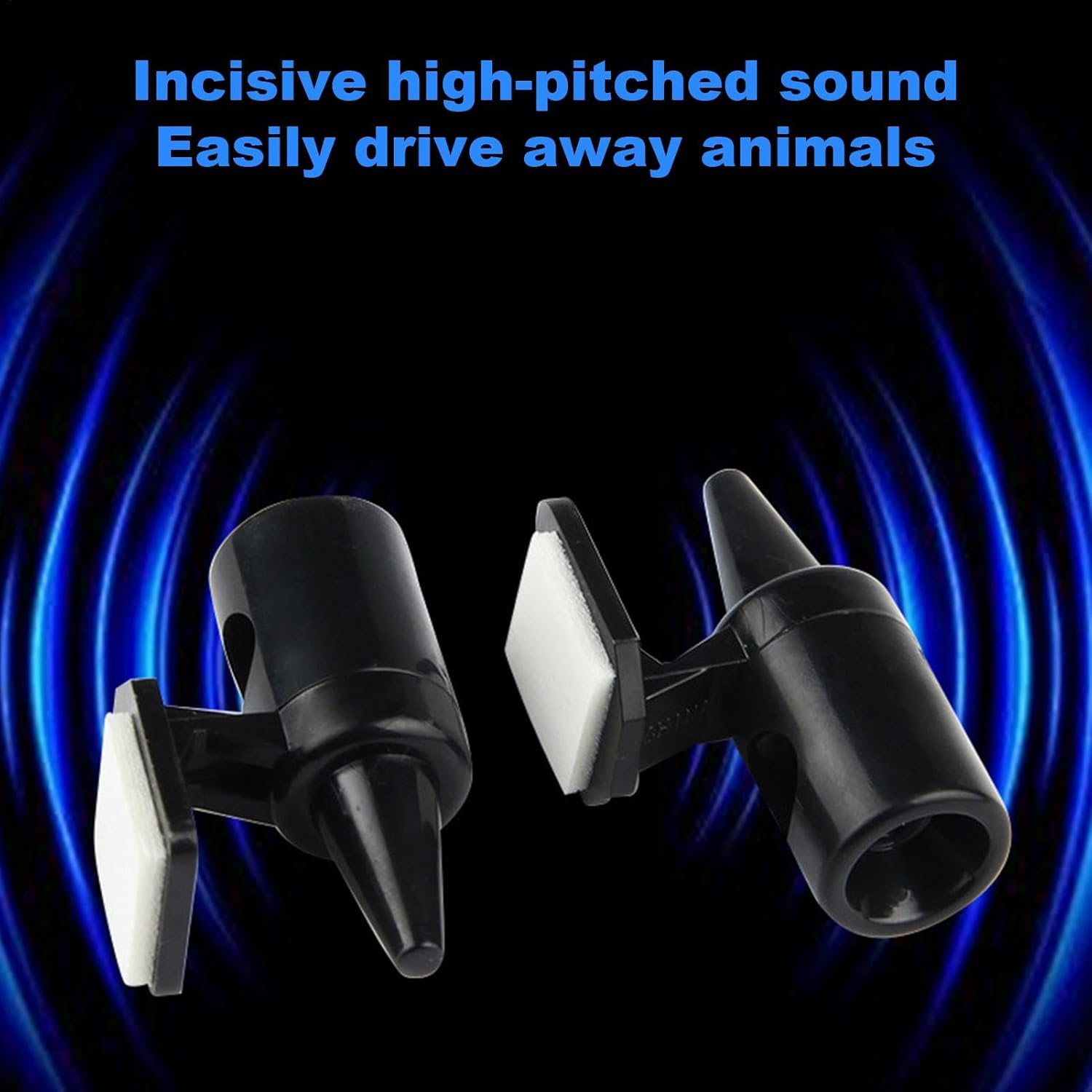 Ultrasonic Animal Repeller,Ultrasonic Wind-Driven Car Animal Repeller - Security Equipment, Automotive Safety Accessory for Home Users, Business Users image number 5