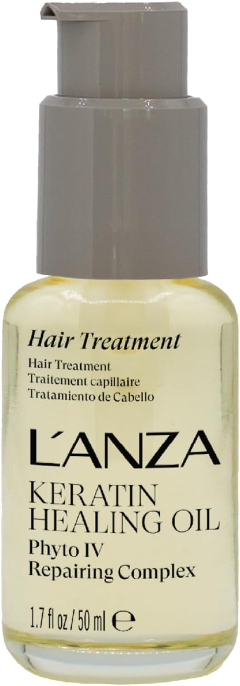 L'ANZA Keratin Healing Oil Treatment - Restores, Revives, and Nourishes Dry Damaged Hair & Scalp, with Restorative Phyto IV Complex, Protein, and UV Protection (50Ml) image number 2