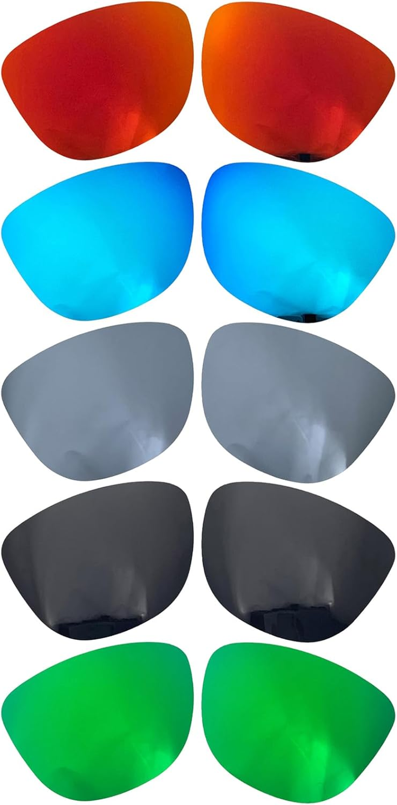 Polarized Replacement Lenses for Oakley Frogskins Sunglass (Black)