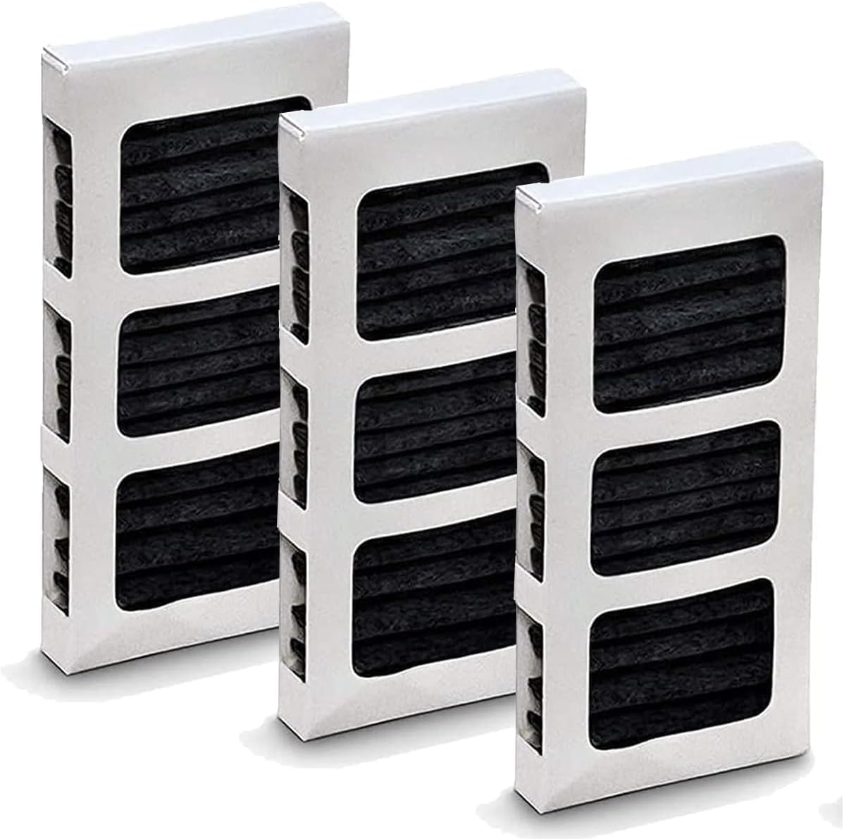 BEANPRECOY Carbon Activated Refrigerator Air Filter Replacement Compatible with Frigidaire Pureair Ultra 2 Pure Air Ultra 2 Pureair Ultra II and Electrolux 242047805 5303918847 Eap12364179-3Pack image number 3