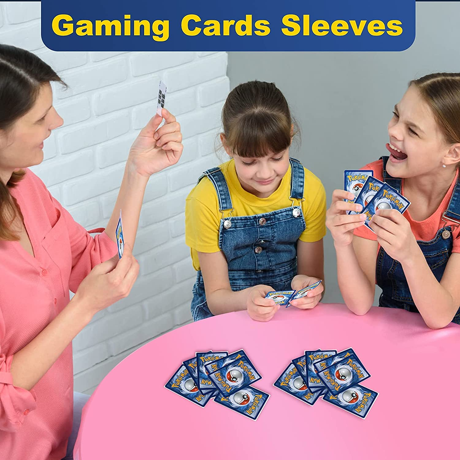 Penny Card Sleeves; 500 Count Pack Game and Trading Card Sleeves; Pokemon Card Sleeves - Also Fits Dragon Ball Super and Magic the Gathering MTG Cards image number 2