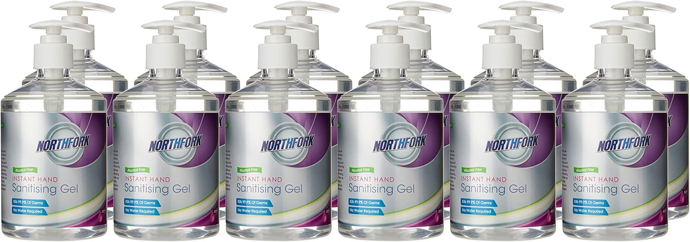 Northfork 500Ml Alcohol Free Instant Hand Sanitising Gel image number 2