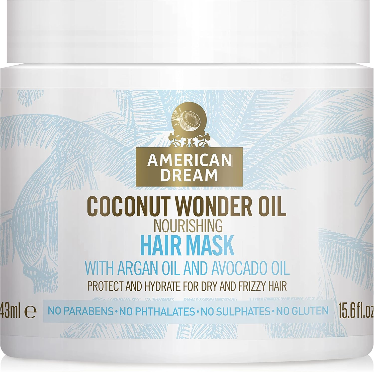 Coconut Wonder Oil Nourishing Hair Mask with Argan Oil & Avocado Oil