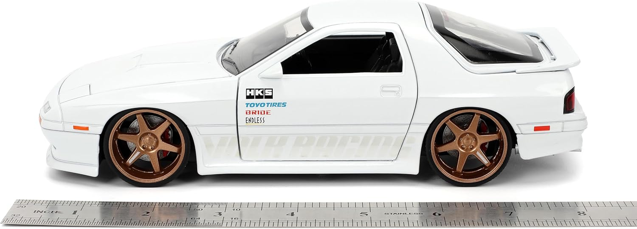 JDM Tuners - 1:24 1985 Mazda RX-7 (FC) Diecast Vehicle image number 5