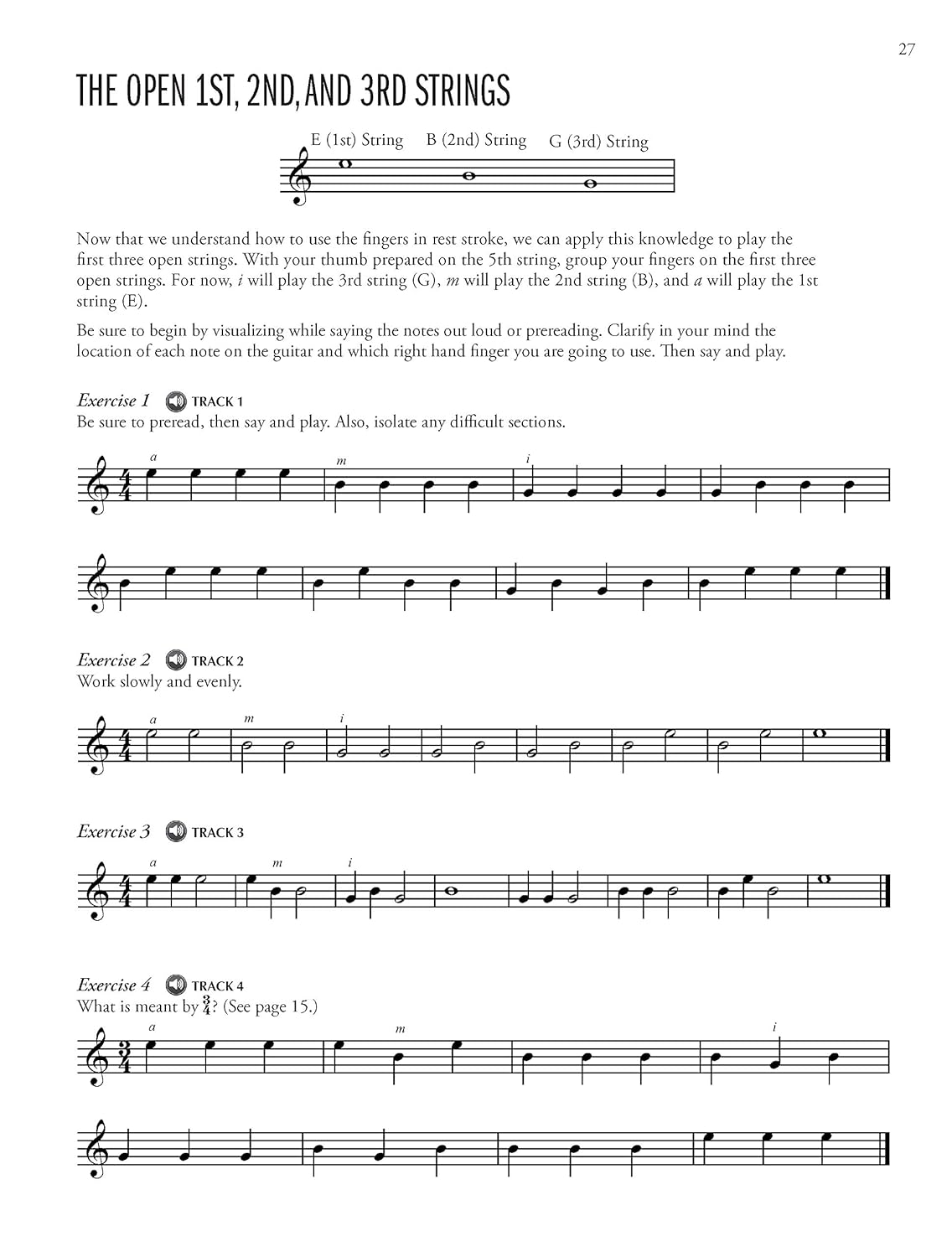 Classic Guitar Technique, Vol 1: Book & Online Audio image number 3