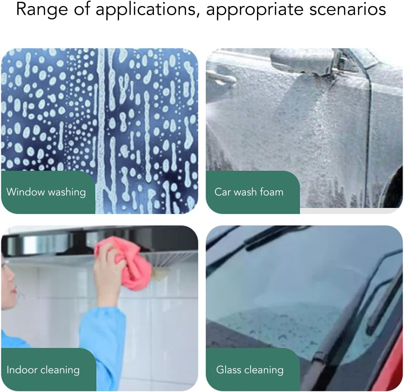 Foam Sprayer, 1.8L Cordless Pressurized PP Electric Foam Spray Bottle with Spray Nozzle, 2000Mah Multifunctional Foam Cannon for Car Washing Garden image number 6