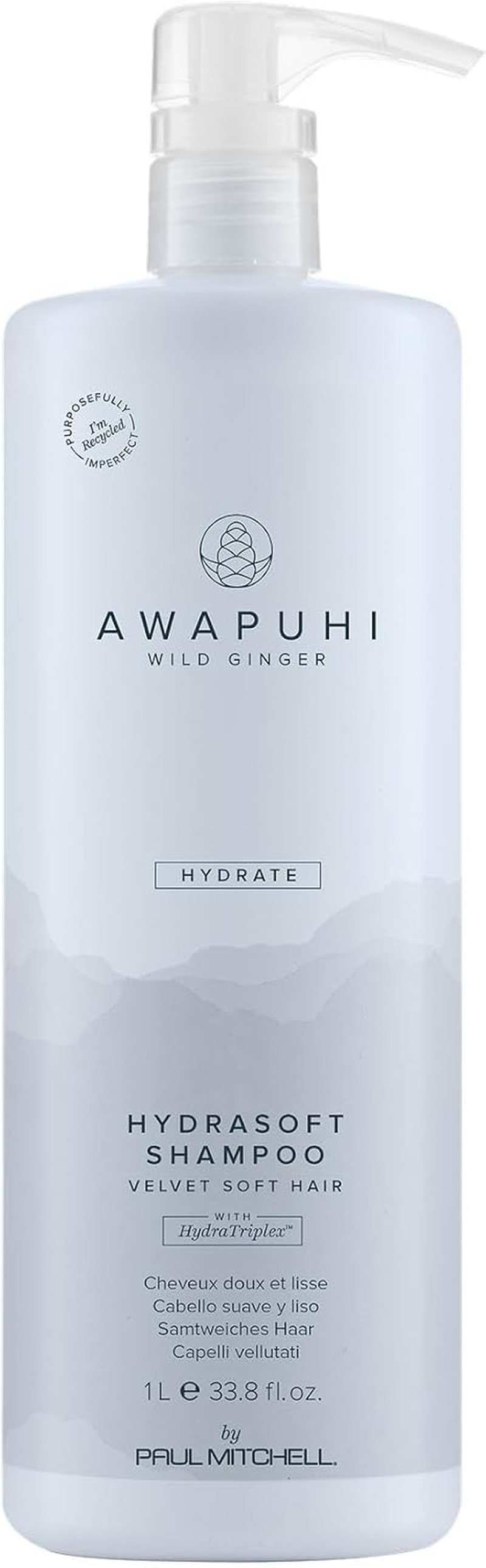 Awapuhi Wild Ginger Hydrasoft Shampoo 1000 Ml image number 1