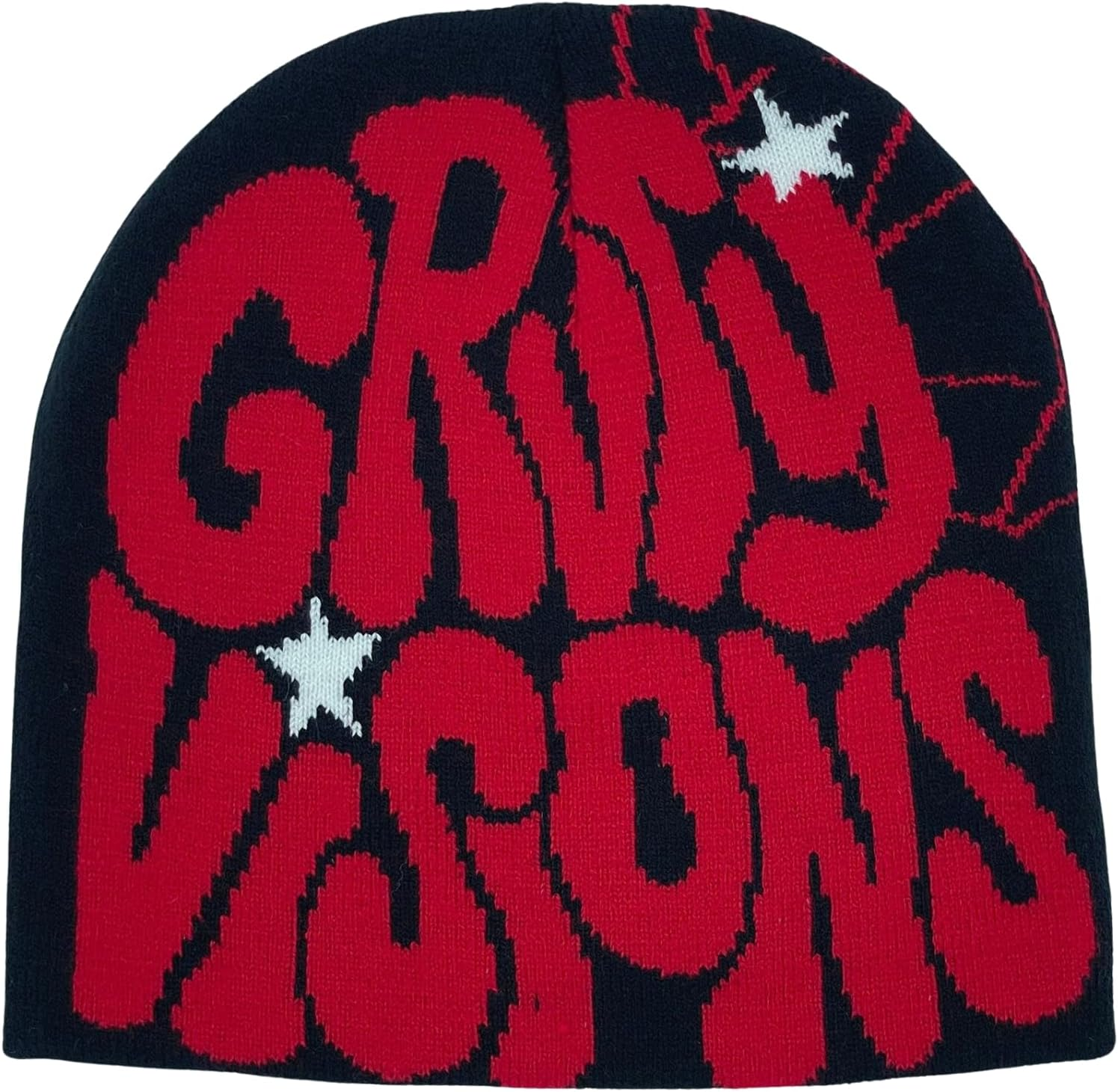 2THESTARS Trendy Y2K Graphic Beanie, Soft and Stylish Headwear for Fashion-Forward Individuals