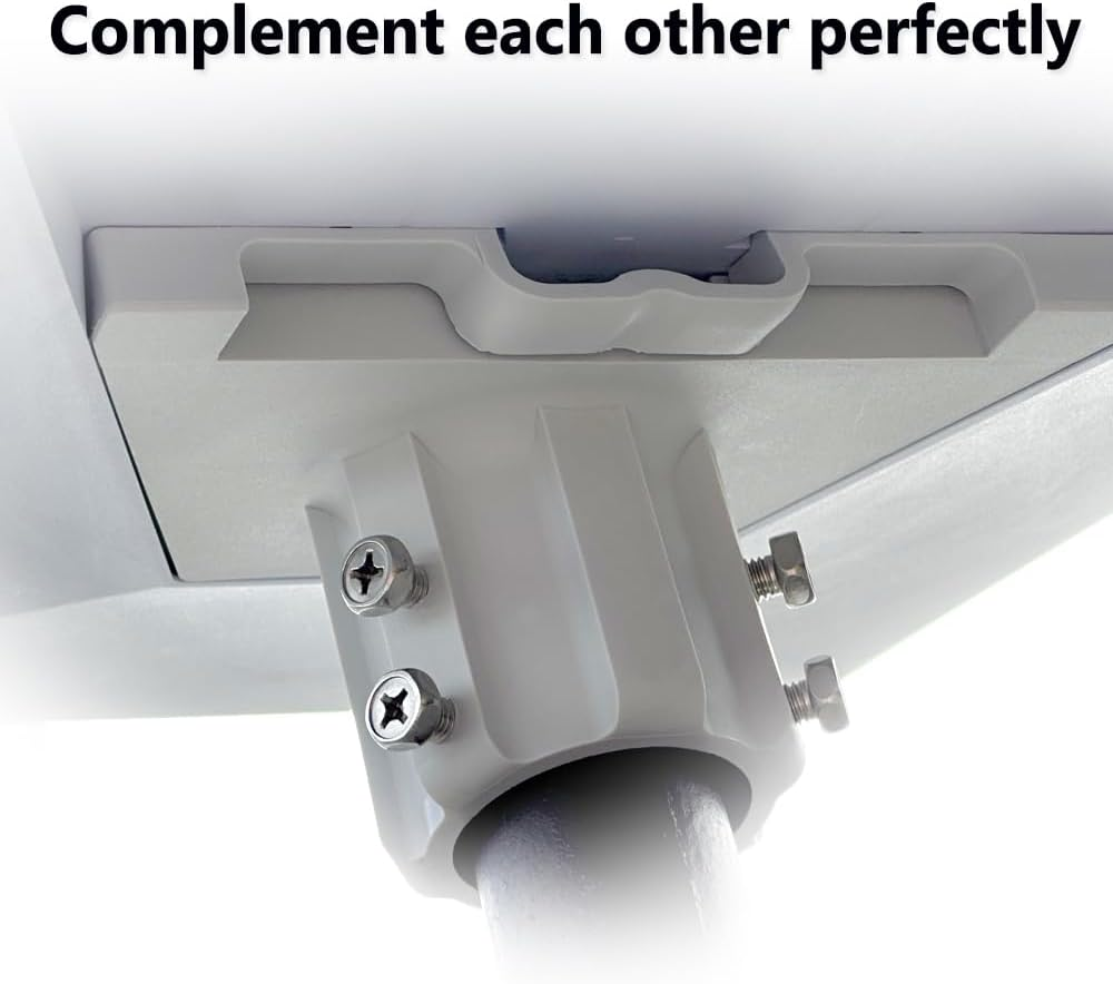 GOG Starlink V3 Pipe Adaptor, Available for Starlink Gen 3 Universal Mast Adaptor, Starlink Pole Mount, Suitable for Pipe Diameters within 2.0 Inches image number 3