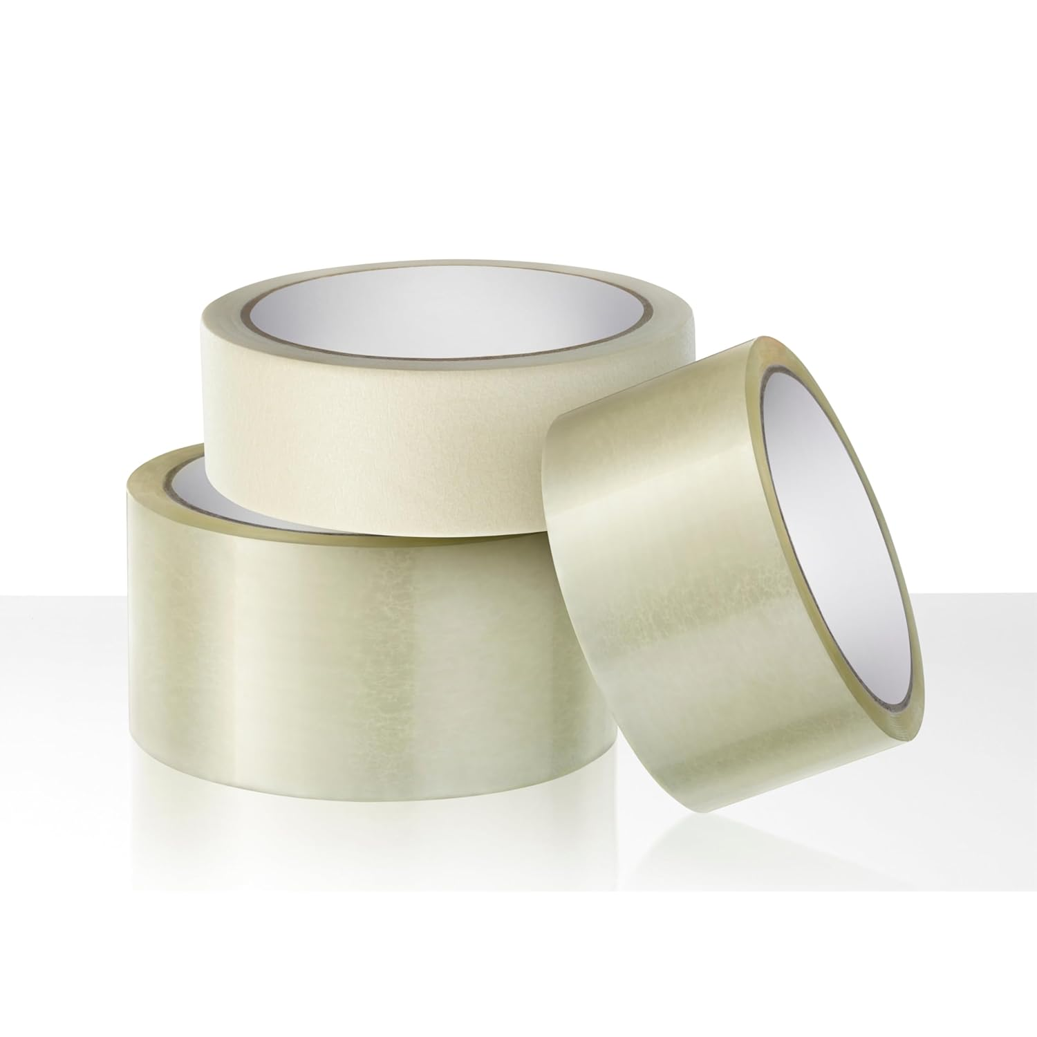 Clear Packaging Tape 48Mm X 50M, 2 Pack &ndash; Heavy Duty, Strong Adhesive for Box Sealing, Durable for Moving, Shipping, and Office Use &ndash; Transparent Packing Tape for Multi-Purpose Applications image number 1