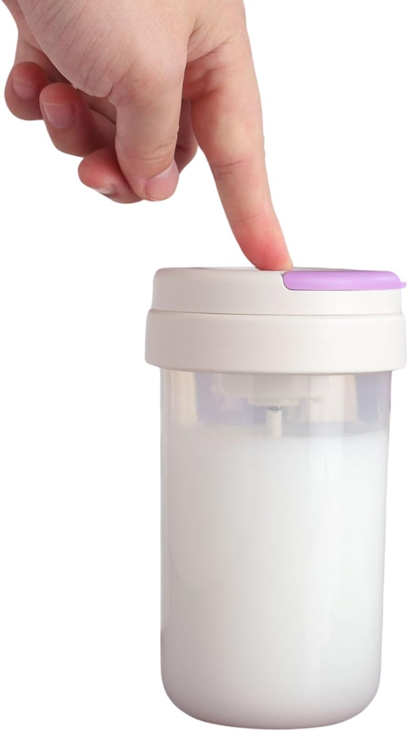 360Ml Electric Protein Shaker Bottle &ndash; Portable Automatic Mixer Cup, Bpa-Free Food Grade PP, Battery Operated, Ideal for Gym, Protein Shakes, and Meal Replacement Drinks (Purple) image number 4