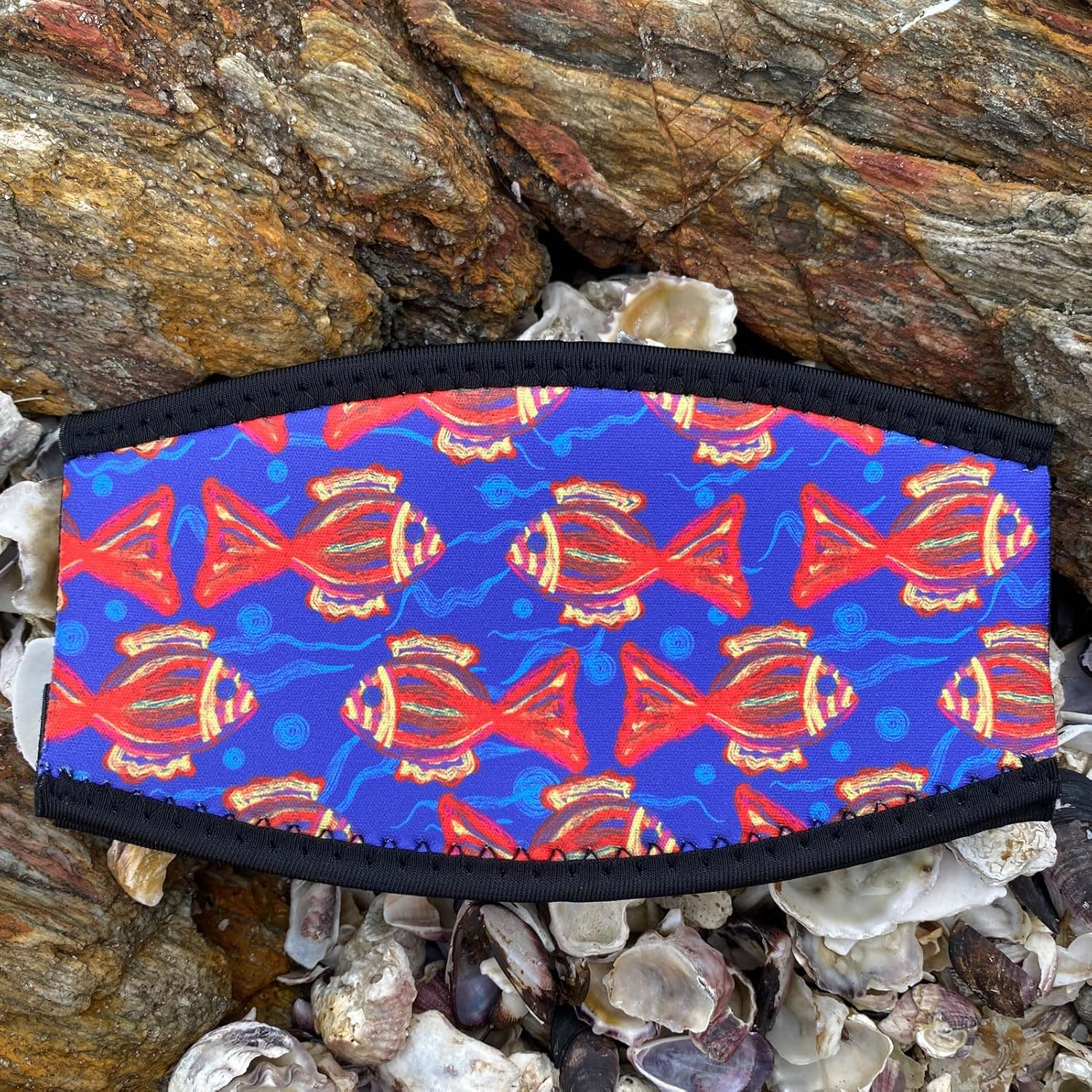 Diving Mask Slap Straps Cover Neoprene Creative Retro Swimming Goggles Glasses Strap Head Band Parts Accessories for Diving