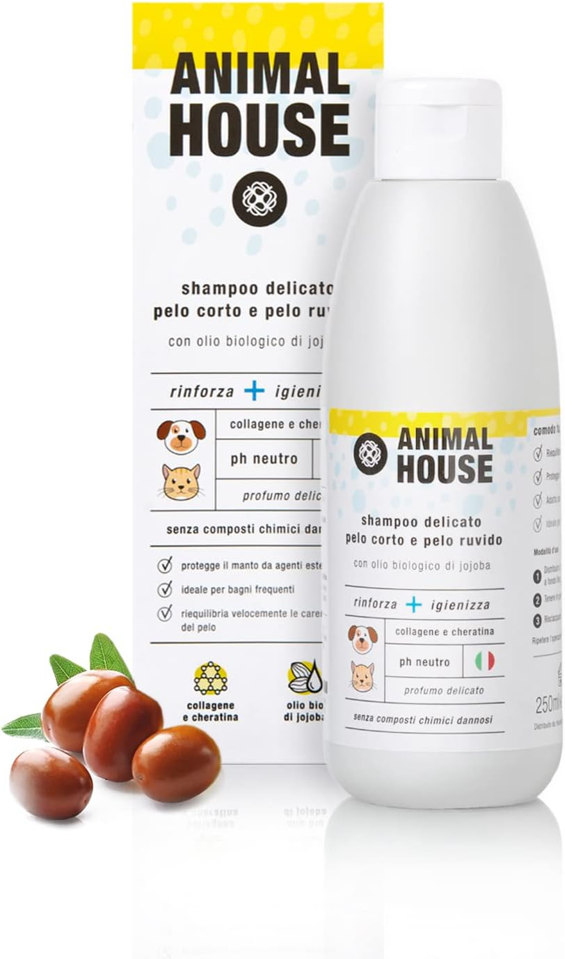 Animal House - Liquid Shampoo - Natural - Hypoallergenic - Fragrant - Free from Animal Testing (Rough Coat, 1) image number 3