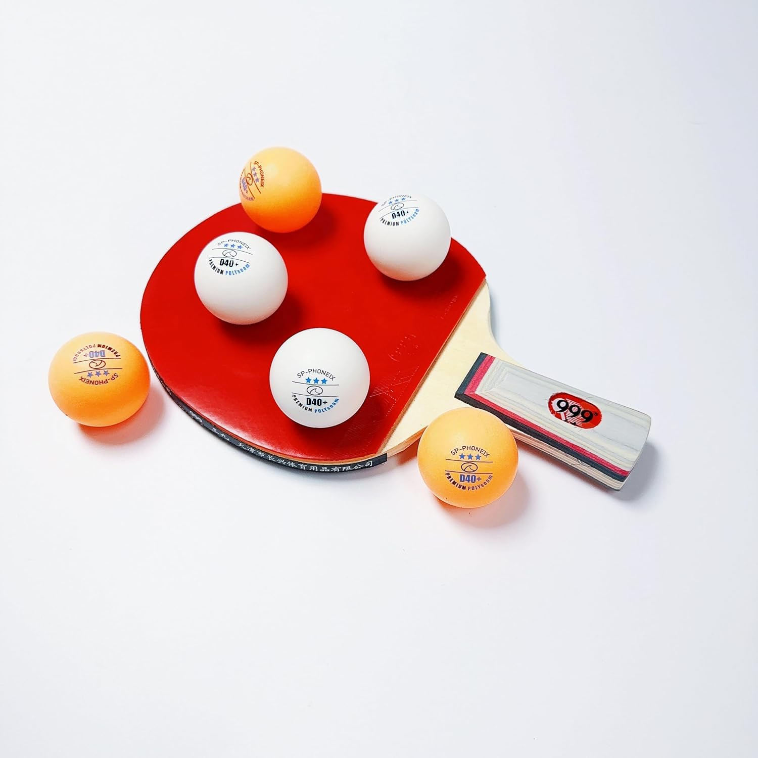 SPP 3 Star 100 PCS Table Tennis Balls Professional Pingpong Ball Training Ball 40+ Ping Pong Balls for Competition image number 5