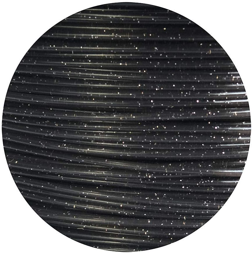 CC3D Black Marble PLA Filament 1.75Mm 3D Printer Filament 1KG 2.2LBS Glittery Sparkle Shining PLA 3D Printing Material Glitter Black Sky Speckle Sparkly Galaxy Black Color image number 1