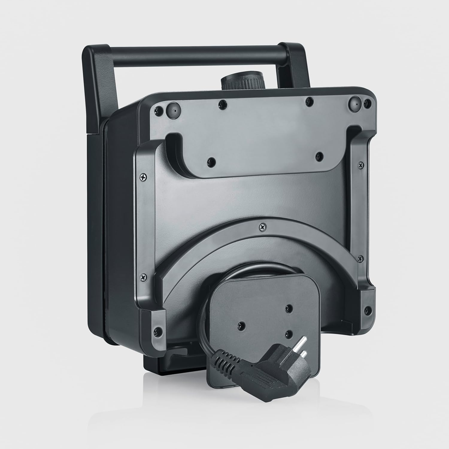 SEVERIN - Belgian Waffle Iron with Ceramic Coating, Waffles, Variable Thermostat, 1600 W, Dimensions 20.3 X 25.5 X 10.5 Cm, Matt Black WA 2130 image number 4