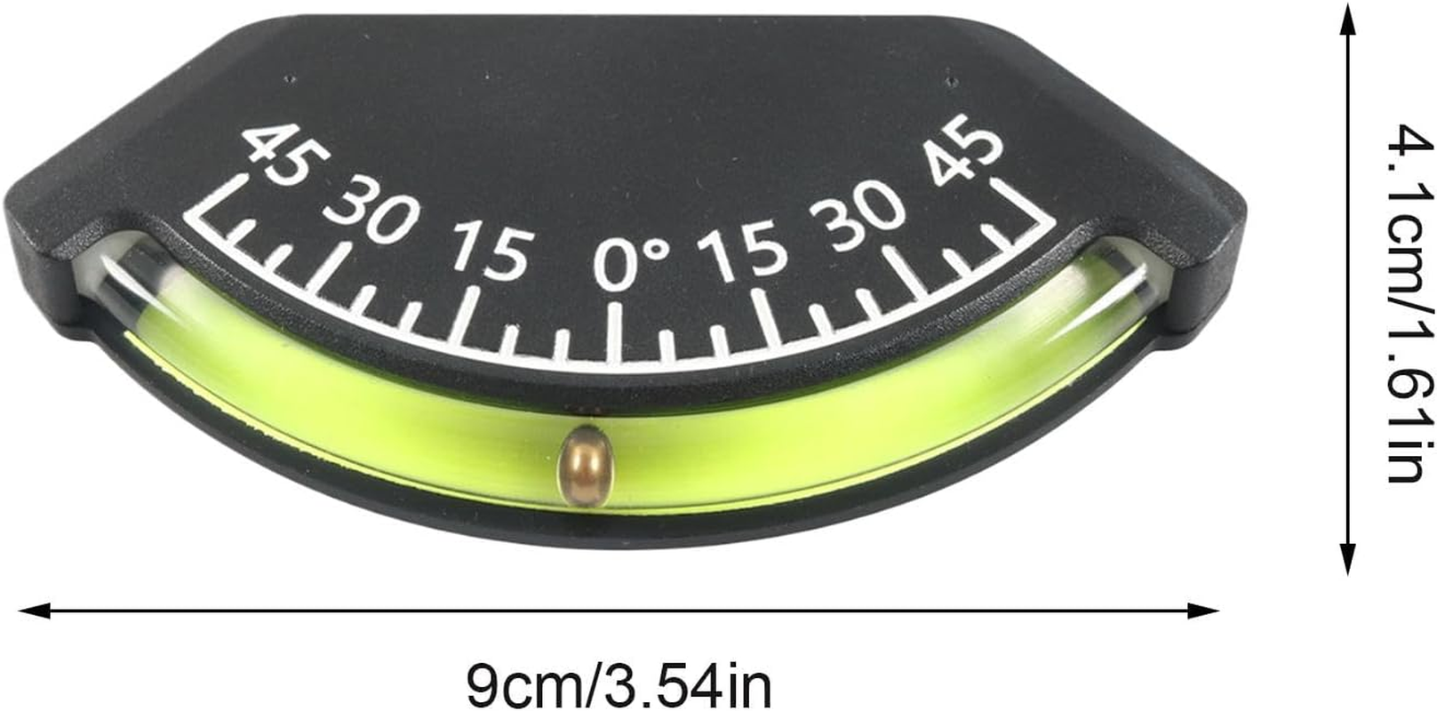 Boat Angle Gauge, High Precision Off-Road Vehicle Inclinometer, User Friendly Inclinometer Gauge, Boat Supplies for Navigation, Off-Road Driving image number 4