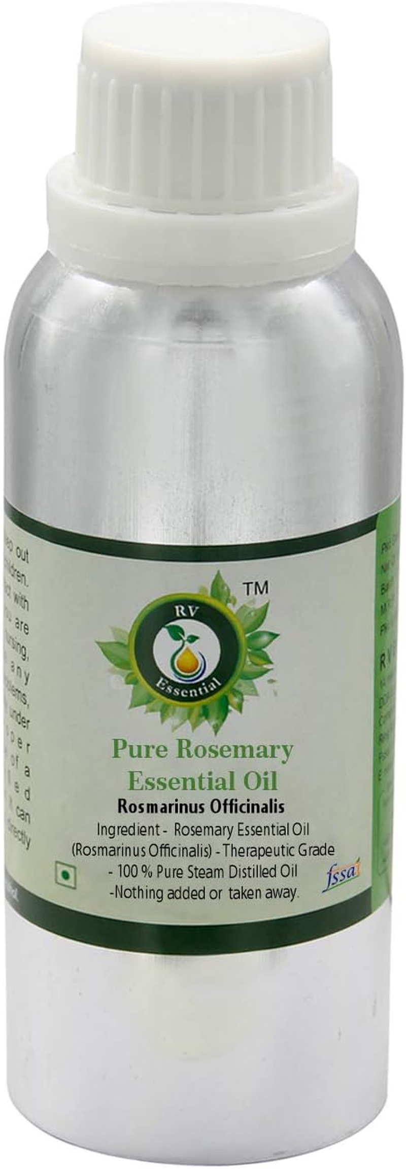 Rosemary Essential Oil | Rosmarinus Officinalis | Rosemary Oil | for Hair | for Body | Hair Oil | 100% Pure Natural | Steam Distilled | 1250Ml | 42Oz by R V Essential