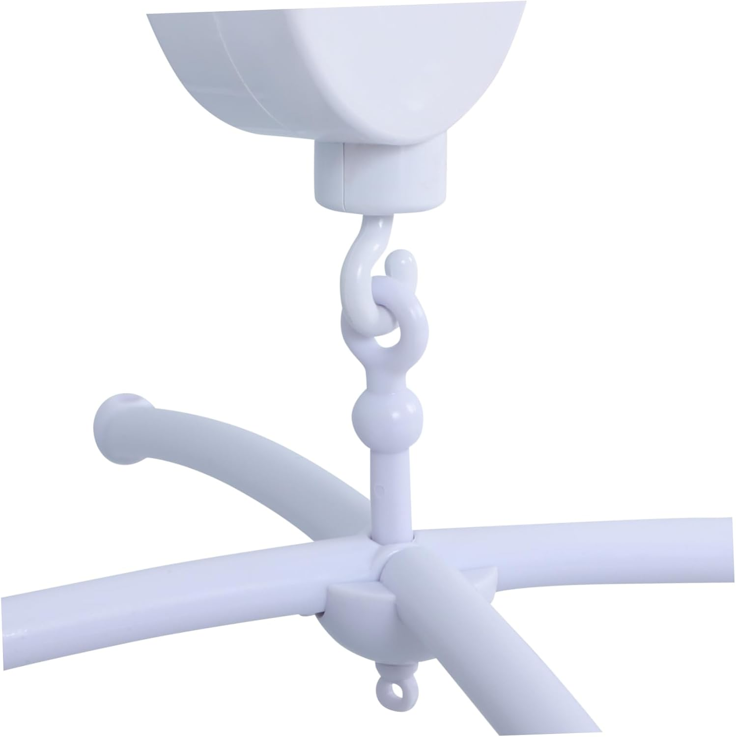 Mobile Arm for Crib Adjustable Height Secure Bottom Clamp Fits Most Baby Cribs Sensory Experience Bed Bell Holder DIY Mobile Kit Bracket image number 4