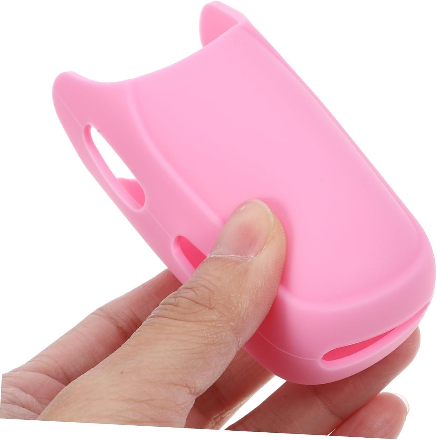 WOONEKY Hair Curler Cover Heat Resistant for Flat Irons Hair Iron Sleeve Silicone Protection - Pink image number 6