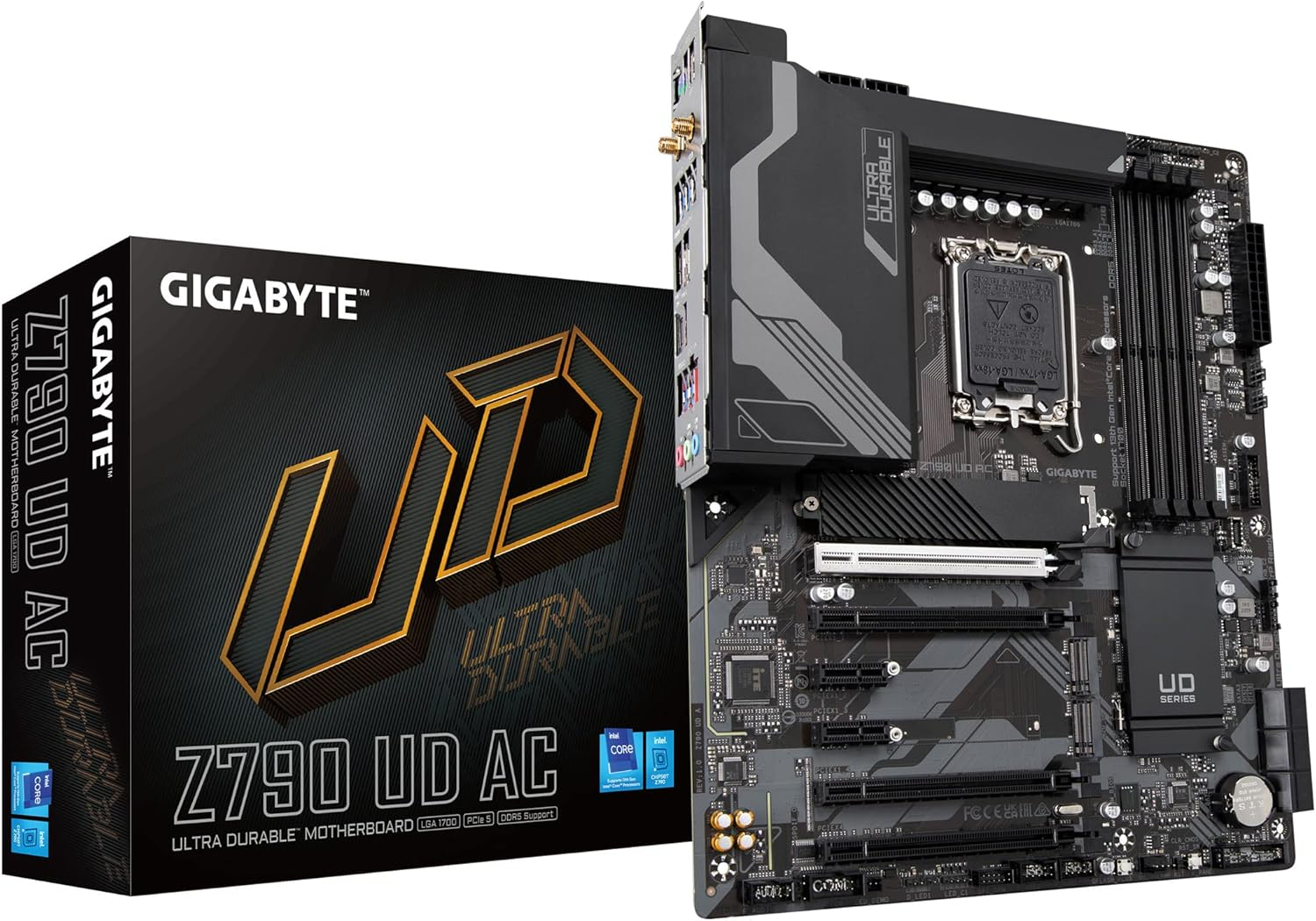 GIGABYTE Z790 AORUS Elite AX (LGA 1700/ Intel Z790/ ATX/ DDR5/ Quad M.2/ Pcie 5.0/ USB 3.2 Gen2X2 Type-C/Intel Wifi 6E/ 2.5Gbe Lan/Q-Flash Plus/Pcie Ez-Latch/Gaming Motherboard) image number 5