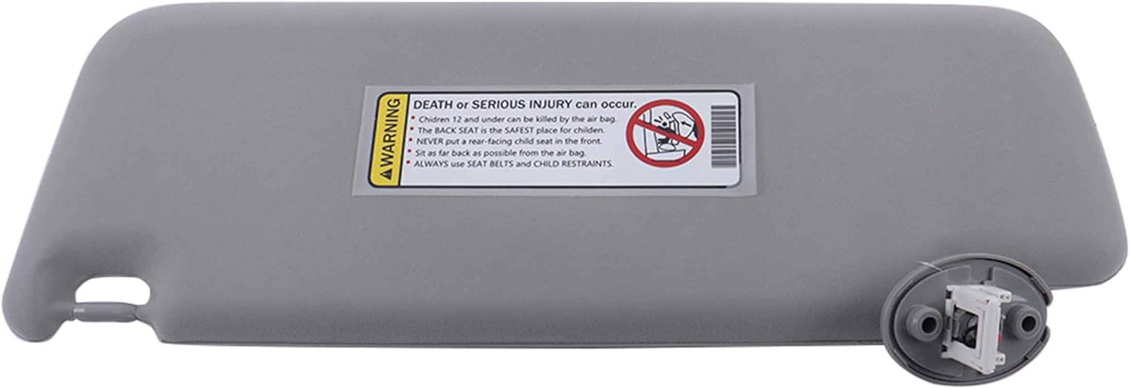 RH Driver Side Sun Visor Gray Replacement for Toyota Prado TRJ RZJ LJ KZJ KDJ GRJ120 Series image number 3