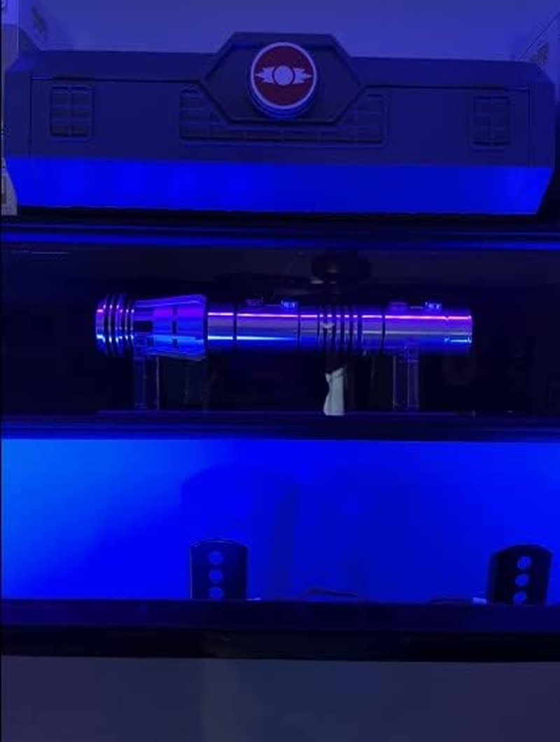 LEILIN Lightsaber Stand - Acrylic Sword & Lightsaber Display Stand, Supports All Swords (Clear, 1 Piece)