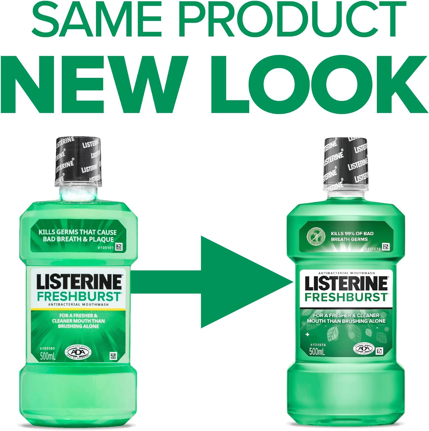 Listerine Freshburst Mouthwash 250Ml (Pack of 2) image number 3