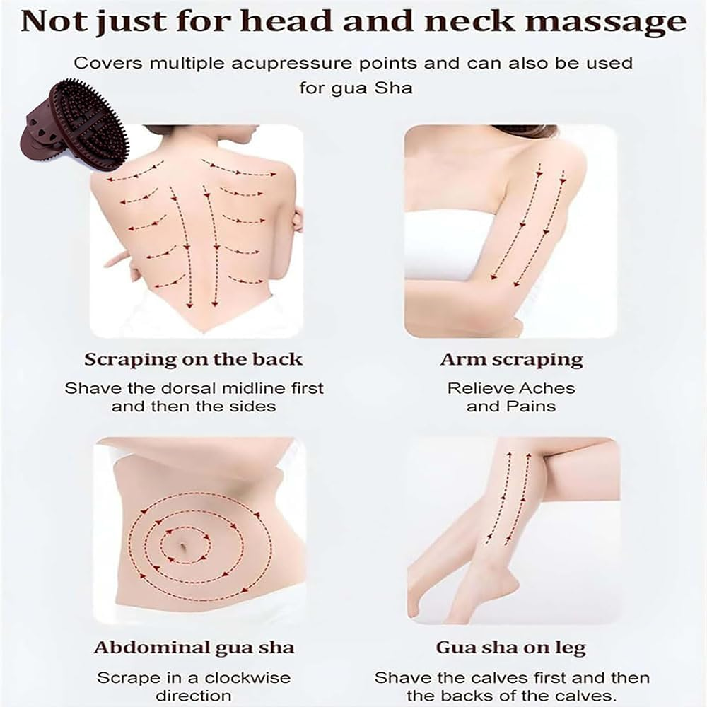 Meridian Brush Massage Brush, Meridian Brush, Beauty Salon Professional Custom Meridian Brush, Meridian Massage Brush, Full Body Relaxation Meridian Massage Brush (2)