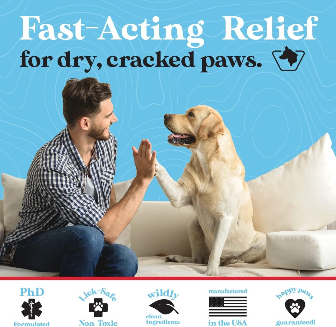 Wild Acre Dog Paw Balm 2.65Oz - Paw Balm for Dogs in an Easy Stick Applicator - Dog Paw Protector for Dry, Cracked Paws image number 2