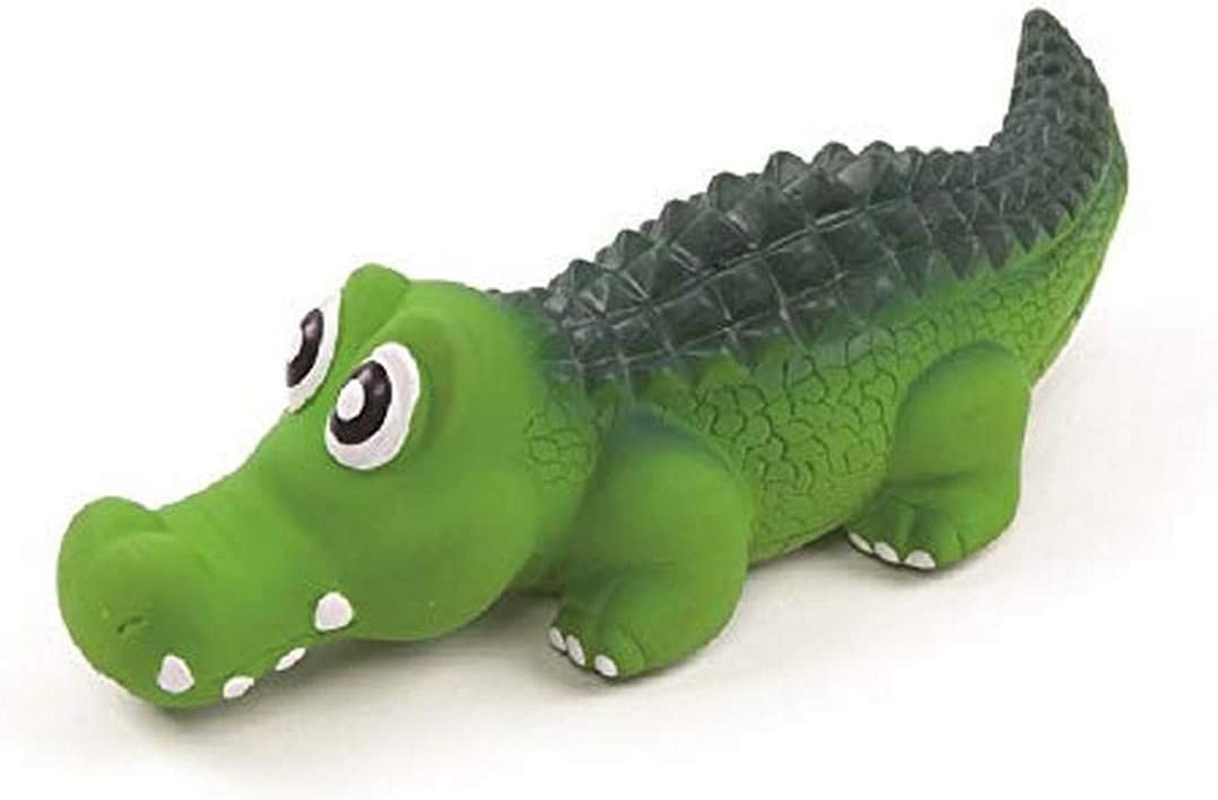 Kazoo Latex Crocodile Toy, Large