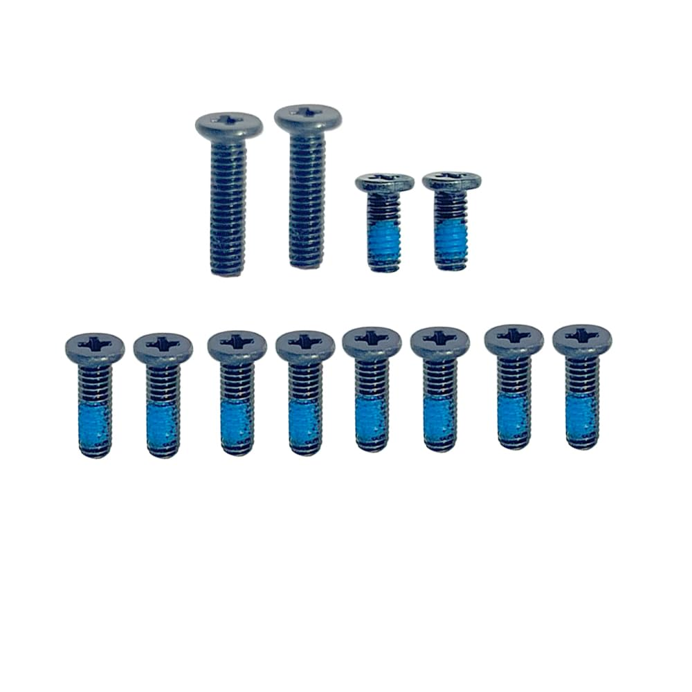 Gintai 1Set 12PCS Black Lower Bottom Base Cover Case Screws for ASUS TUF Dash F15 FX517 FX517Z FX517ZE FX517ZC