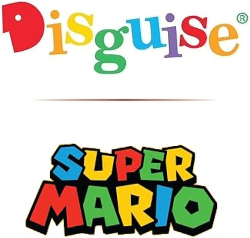 Disguise Mens Mario Costume, Official Nintendo Super Mario Bros Adult Costume with Hat and Mustache image number 4