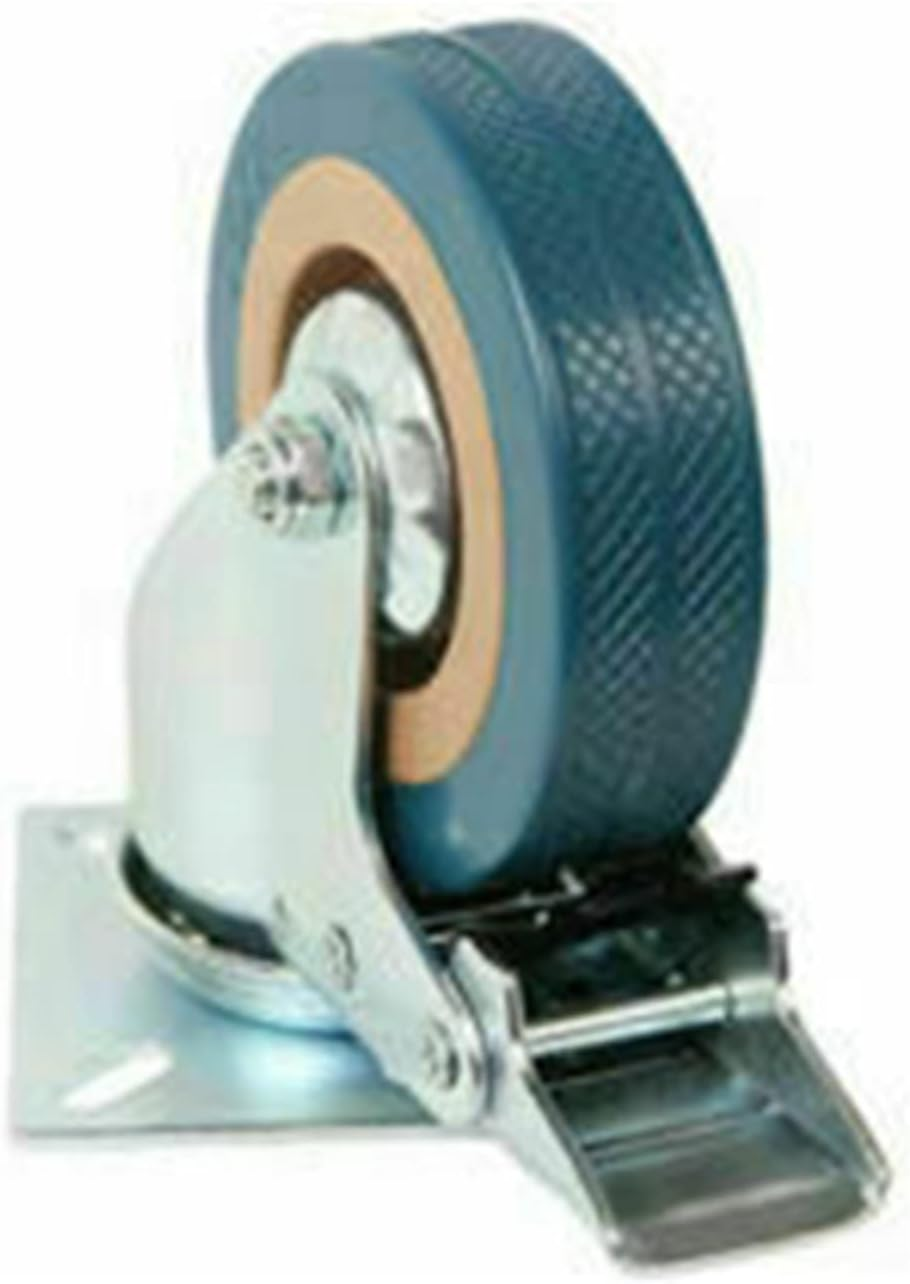 Acbbmns 4Pcs 3 Inch Caster Wheels with Brake, Heavy Duty Swivel Castors No Noise for Furniture Workbench Trolley - 2Inch 2Pcs With Brake  2Pcs Without Brake image number 7